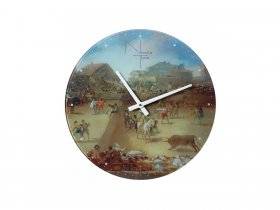 Часы интерьерные NT525 GOYA в Абрамово - abramovo.mebel-nsk.ru | фото