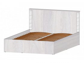 Кровать двуспальная с подъем. мех. 1,4 м Ривьера в Абрамово - abramovo.mebel-nsk.ru | фото