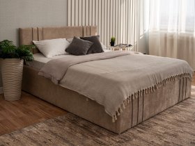 Кровать двуспальная 1,4м с подъем. мех. Леванте в Абрамово - abramovo.mebel-nsk.ru | фото