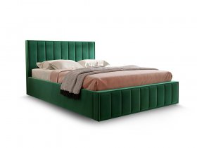 Кровать мягкая 1,6 Вена стандарт, вар.1 в Абрамово - abramovo.mebel-nsk.ru | фото