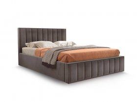 Кровать мягкая 1,6 Вена стандарт, вар.3 в Абрамово - abramovo.mebel-nsk.ru | фото