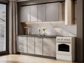 Кухонный гарнитур «Адель» 2,0м (нео) в Абрамово - abramovo.mebel-nsk.ru | фото