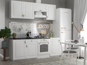 Кухонный гарнитур Гранд (белый) в Абрамово - abramovo.mebel-nsk.ru | фото