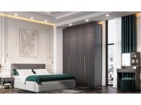 Модульная спальня Эккервуд в Абрамово - abramovo.mebel-nsk.ru | фото