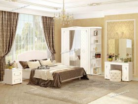 Модульная спальня Версаль (Витра) в Абрамово - abramovo.mebel-nsk.ru | фото