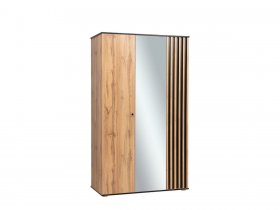 Шкаф для одежды трехстворчатый 51.14 (опора h=20мм) Либерти в Абрамово - abramovo.mebel-nsk.ru | фото