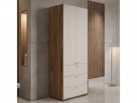 Шкаф двухстворчатый c ящиками Орма в Абрамово - abramovo.mebel-nsk.ru | фото