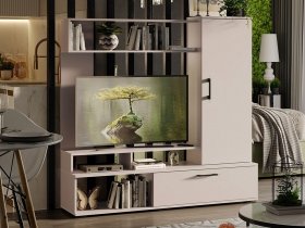 Стенка «Сиена» (кашемир) в Абрамово - abramovo.mebel-nsk.ru | фото